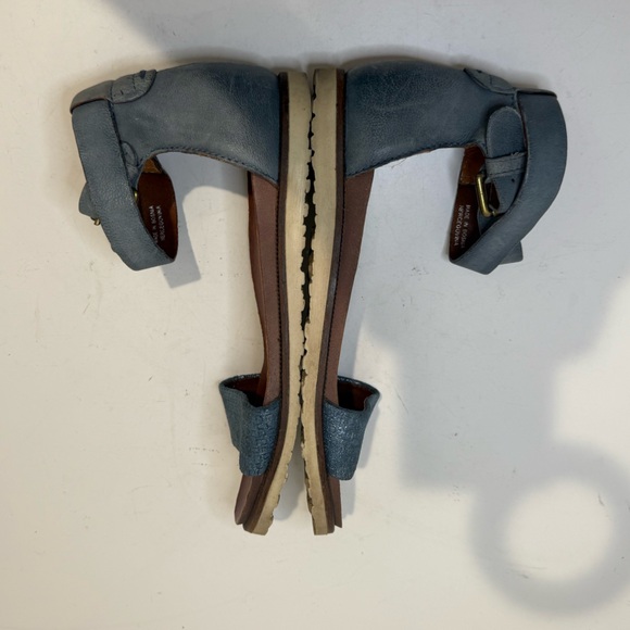 Miz Mooz Verona Collection Blue Sparkly Strappy Gladiator Sandal EU 38 / US 8 - Picture 7 of 11